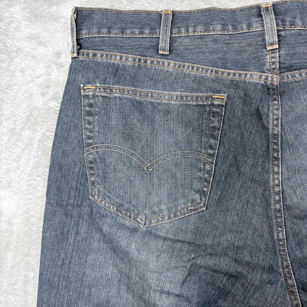 Levis 559 Relaxed Straight Jeans Mens 40x30 Blue Medium Wash Denim Cotton